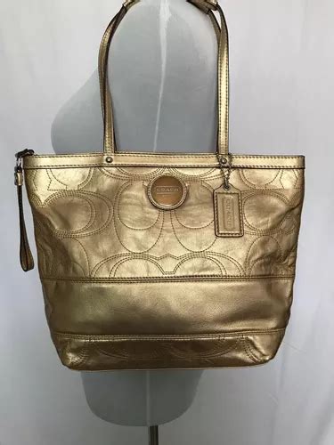 bolsa coach dorada original precio|COACH® Official Site .